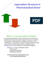 Compensation Structure in Pharmaceutical Sector