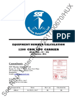 1200 CBM LPG Carrier: Equipment Number Calculation