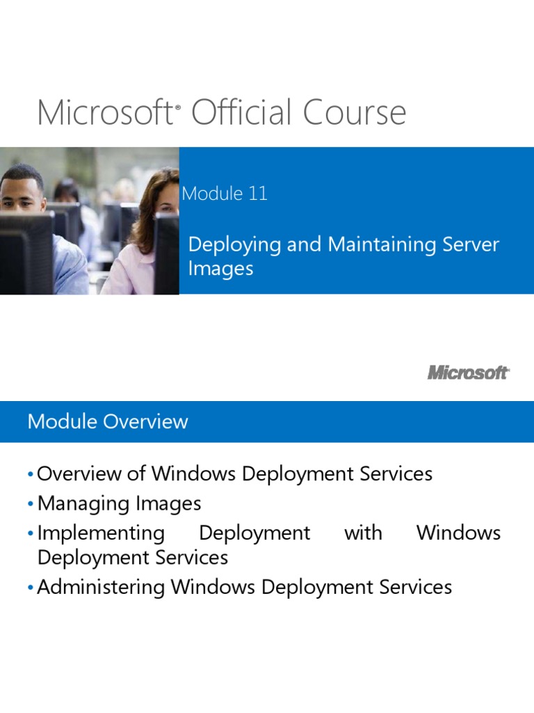 Chapter 2 - Deploying and Maintaining Server Images | PDF | Microsoft ...
