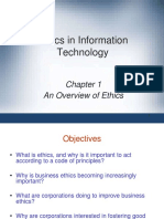 Ethics in Information Technology: An Overview of Ethics