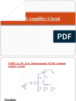 Exp6 BJT (II) Amplifier Circuit