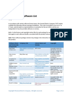Open Source Software List: Page 1 of 12