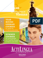 Learn German Experience Vienna YEAR-ROUND COURSES