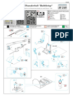 Eduard P-47D-25 Thunderbolt Bubbletop 1-48 For Tamiya Kit