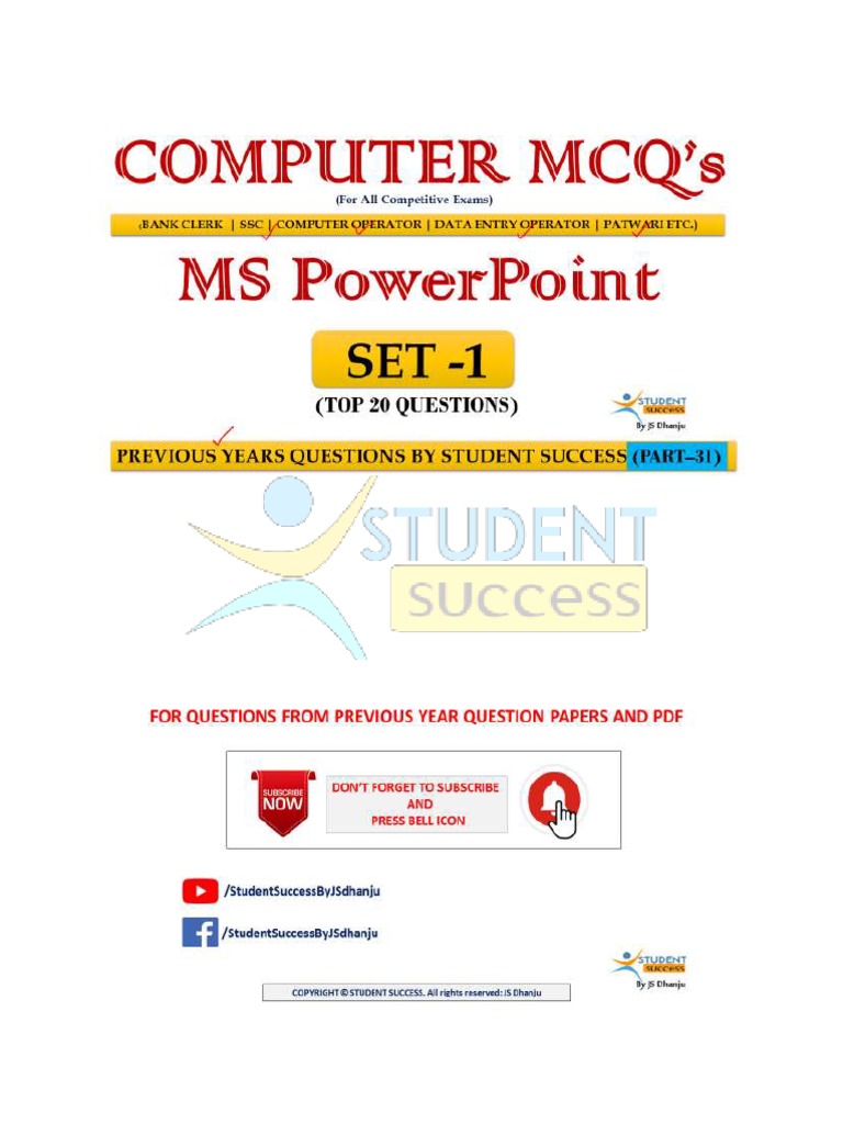 MS PowerPoint Tutorial Set 1 (Part-31) | PDF | Microsoft Power Point ...