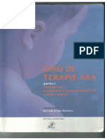 Ghid de Terapie ABA Vol. 1