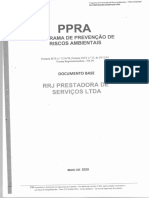 PPRA  RRJ PRESTADORA DE SERVIÇOS LTDA004