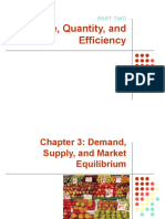 Price, Quantity, and Efficiency: Part Two