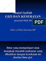 gizi dan kesehatan