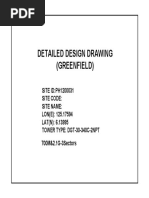 Detailed Design Drawing (Greenfield)