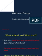 Physics Lec 12 WorkandEnergy
