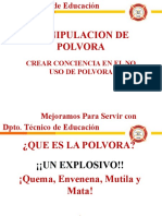 Manipulacion de Polvora