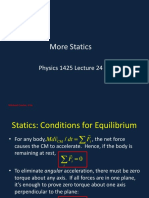 Physics Lec 24 MoreStatics