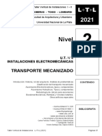 L+T+L - I2 - Apunte Transporte Mecanizado - 2021