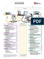 Daily Component and Work Area Checklist: Company Name: Date: Job Details: Completed by