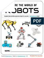 robots-activity-sheets