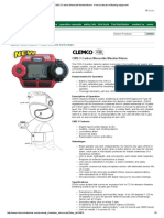 ClemcoCMS-3 Carbon Monoxide Monitor - Alarm - Clemco Abrasive Blasting Equipment