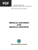 Medical RecordsMedical Reports