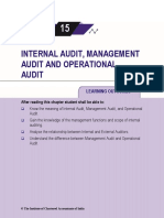 CH 15 Internal Audit Management Audit