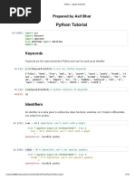 Python Tutorial