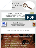 Mechanical Integrity Update