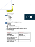 Esquema T1 Literatura