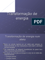 Transformação de Energia