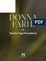 Yoga for Everybody - Meet Donna Farhi and Her Restorative Approach