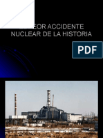 El Peor Accidente Nuclear de La Historia