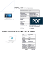 PC Desktop ADMIN: 1. TYPE HP 22-C0206D)