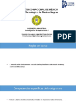 Investigación de Operaciones 1 Unidad 1 Introducción A La Investigación de Operaciones