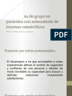 Psicoterapia de Grupo en Pacientes Con Antecedente de