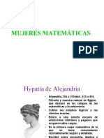 Mujeres Matemáticas