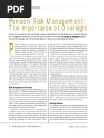 Pension Funds Risk