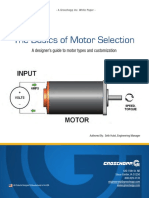 Basics of Motor Selection Whitepaper