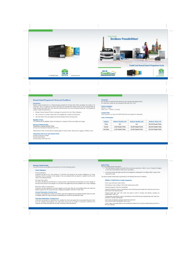 Point Redemption Guide PDF