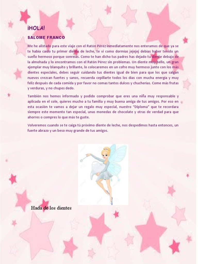 Raton Perez y Hada de Los Dientes | PDF