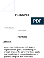 Planning: Chapter 8 (Part B)
