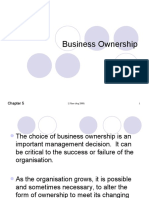 Chapter 5 Business Ownership