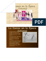 Epoca Colonial Danza