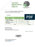 Cotizacion Calaminas y Otros