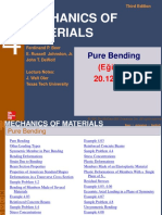 Mechanics of Materials: Pure Bending