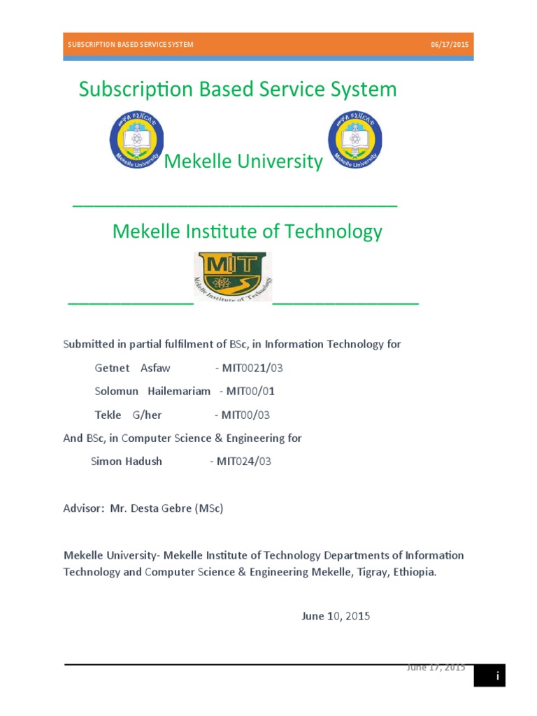 Subscription Based Service System | PDF | Global Positioning System ...
