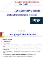 Chapter 1 4 ME5667 AI Robotics Min