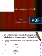 Kinerja Keuangan Daerah