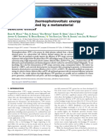 High-Efficiency Thermophotovoltaic Energy