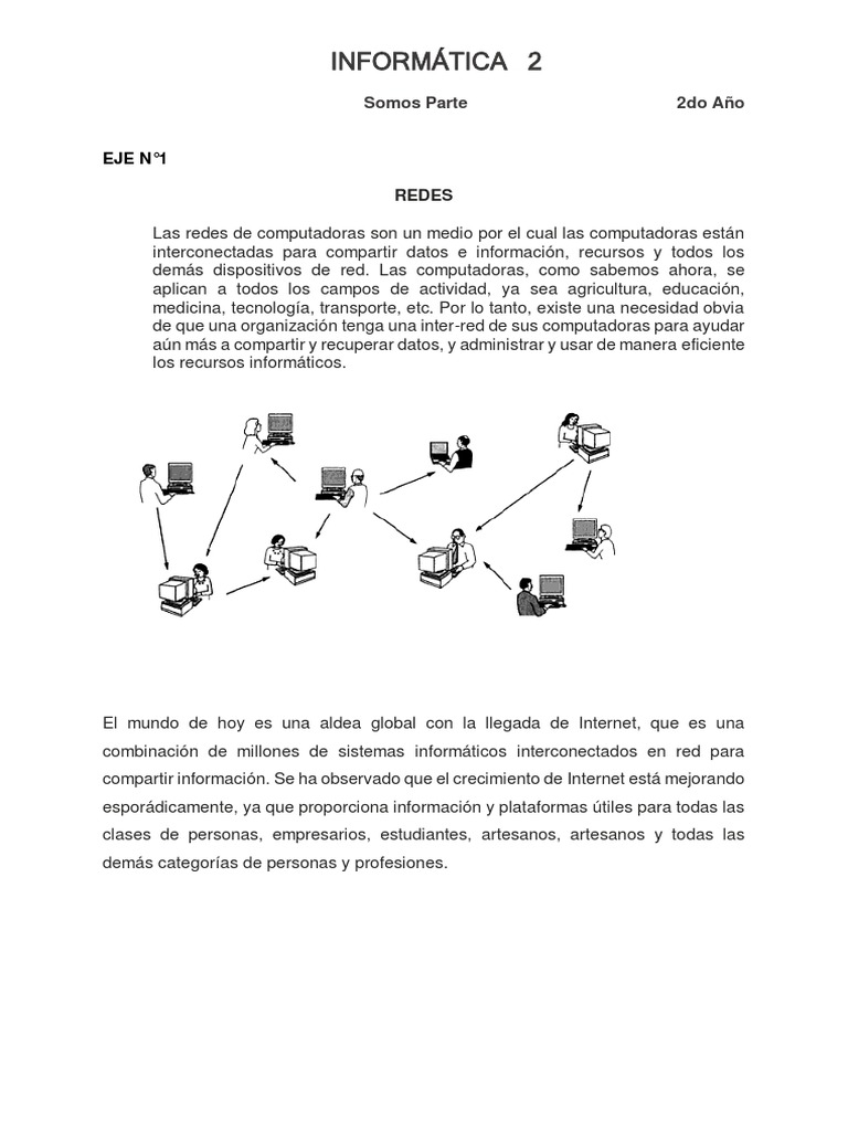 CUADERNILLO INFORMATICA 2DO AÑO (1) - Removed | PDF | Red de área ...