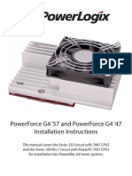 PowerLogix PowerForce G4 Instruction Manual