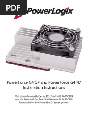 Power mac g4 manual downloads