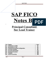 Sap Fico Notes Fi